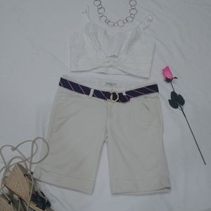 Abercrombie and Fitch Bermuda shorts light khaki 6